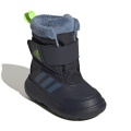 adidas Winter Boots Winterplay I (Nylon, Lining, Mudguard, Velcro) dark blue Toddlers